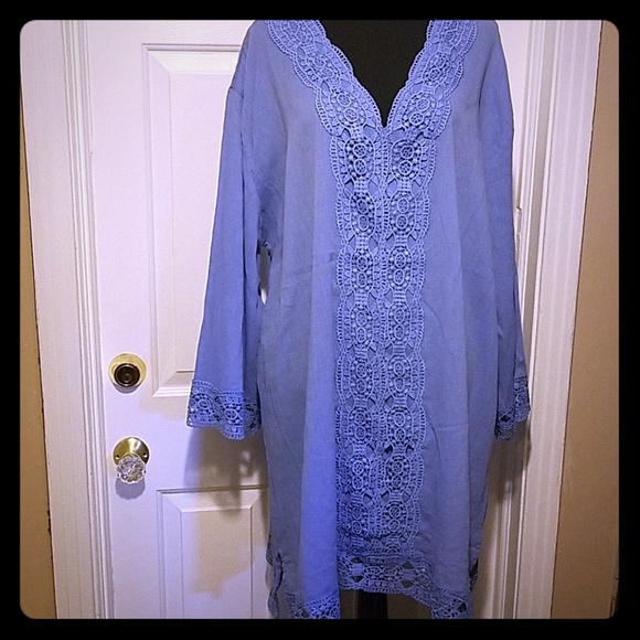 Isaac Mizrahi Other - Light blue Isaac Mizrahi cover up